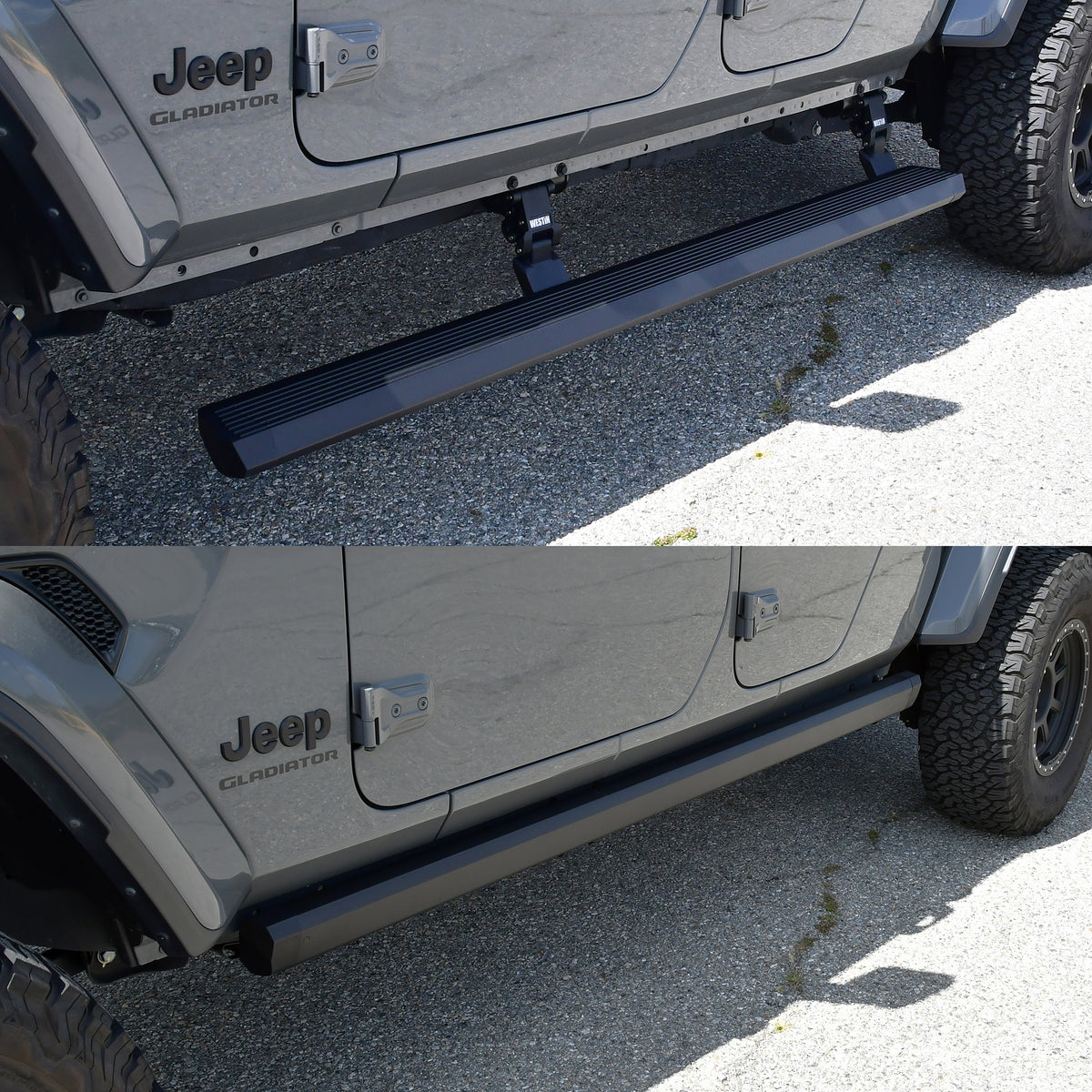 Westin Pro-e Electric Running Boards 2020-2024 Jeep Gladiator
