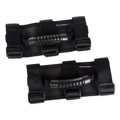 RUGGED RIDGE | 13505.04 | Ultimate Grab Handle Kit, Black; 55-19 Jeep Cj/Wrangler/Gladiator