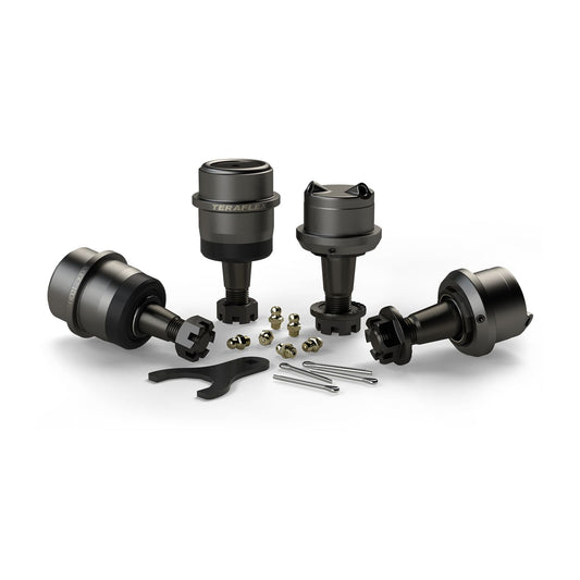 TeraFlex | 97-06 Jeep Wrangler TJ Dana 30/44 HD Ball Joint Kit w/out Knurl 2 Upper & 2 Lower TeraFlex | 1353100