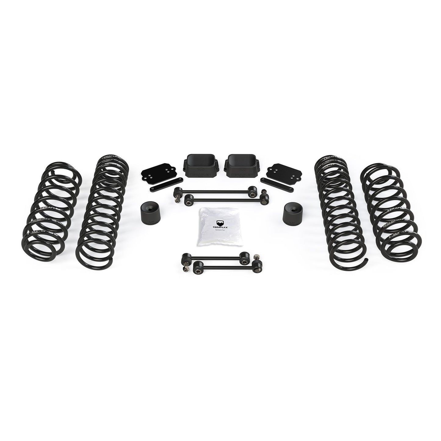 TeraFlex | 18-Up Wrangler JL 4 Door 2.5 Inch Coil Spring Base Lift Kit No Shocks TeraFlex | 1354200