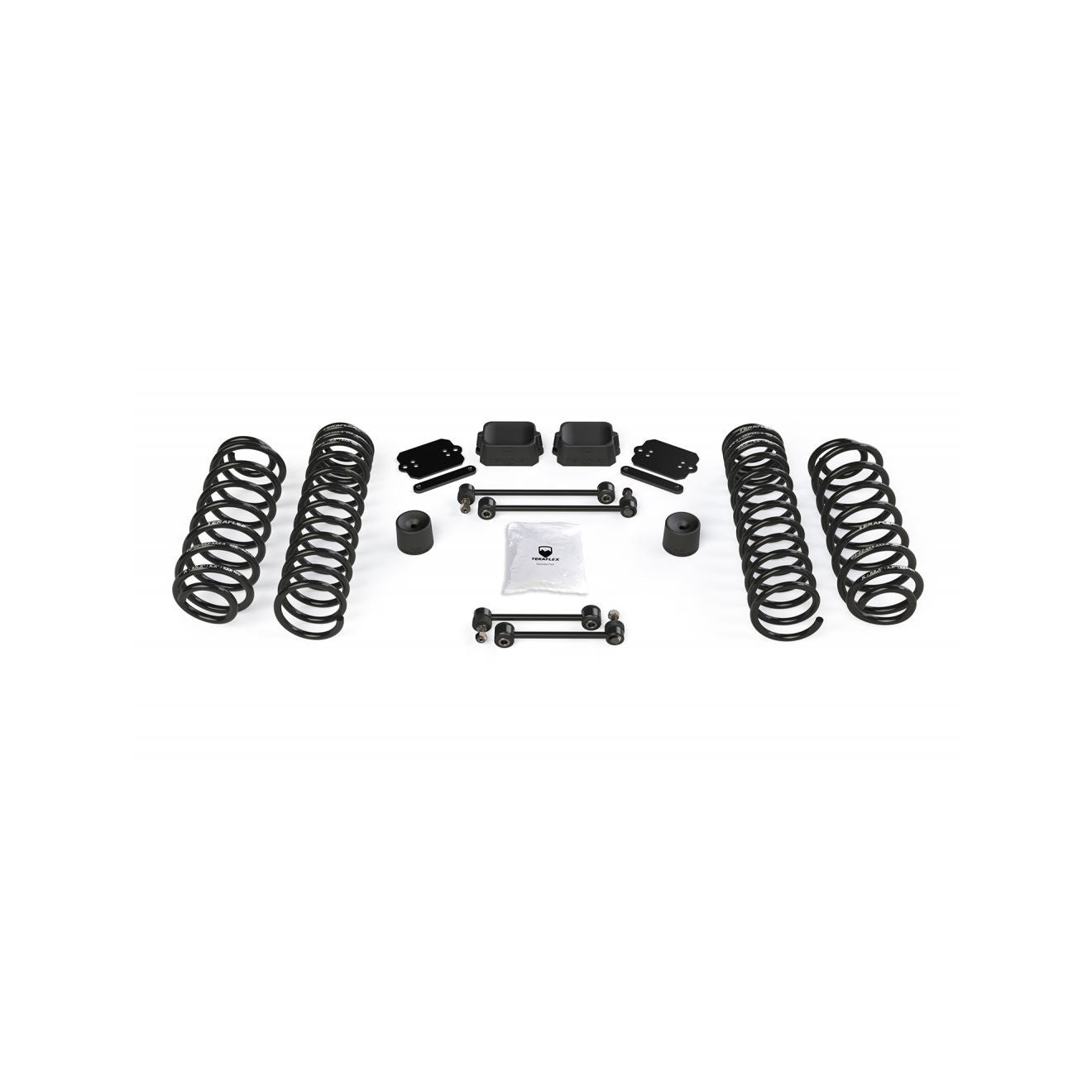 TeraFlex | 18-Up Wrangler JL 4 Door 2.5 Inch Coil Spring Base Lift Kit No Shocks TeraFlex | 1354240