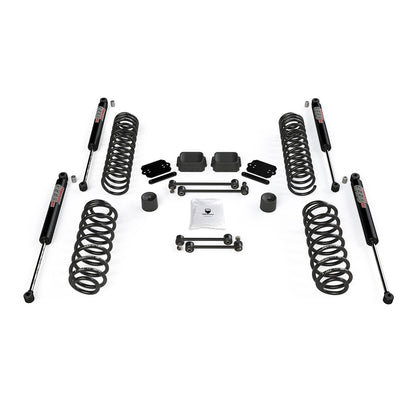TeraFlex | 18-Up Wrangler JL 4 Door 2.5 Inch Coil Spring Base Lift Kit & 9550 VSS Twin-Tube Shocks TeraFlex | 1354250