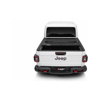RUGGED RIDGE | 13550.24 | Armis Hard Folding With Line-X Bed Cover, 2020 Jeep Gladiator Jt