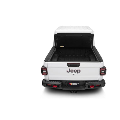 RUGGED RIDGE | 13550.24 | Armis Hard Folding With Line-X Bed Cover, 2020 Jeep Gladiator Jt