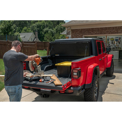 RUGGED RIDGE | 13550.24 | Armis Hard Folding With Line-X Bed Cover, 2020 Jeep Gladiator Jt