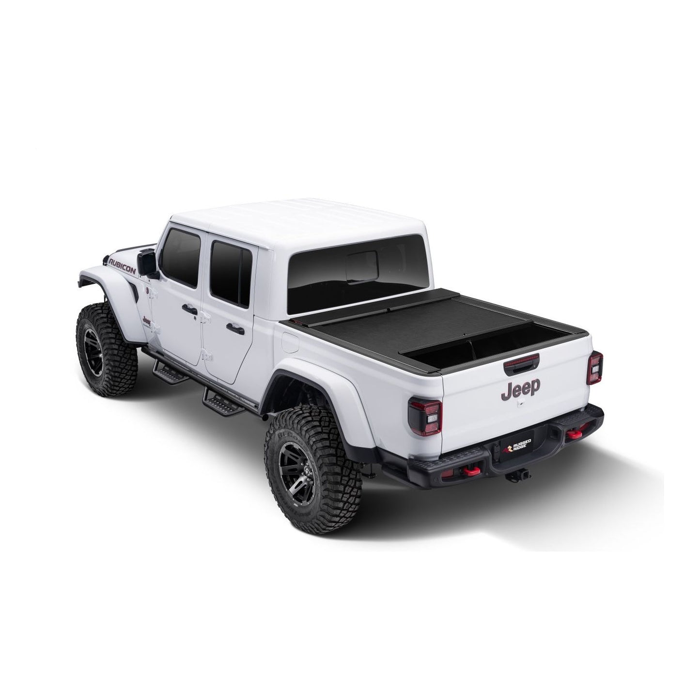 RUGGED RIDGE | 13550.31 | Armis Retractable Locking Bed Covr W/Trail Rails; 20 Jeep Gladiator Jt