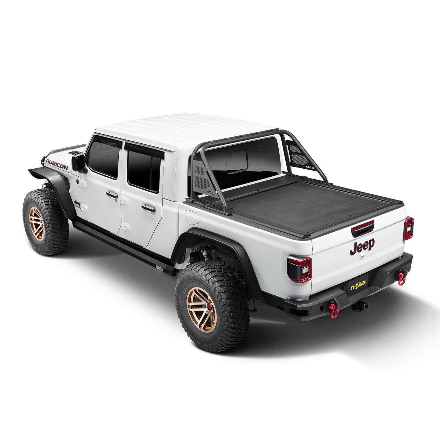 RUGGED RIDGE | 13550.35 | 20-C Gladiator (With Trail Rail System) Armis Bed Cover W/Max Track