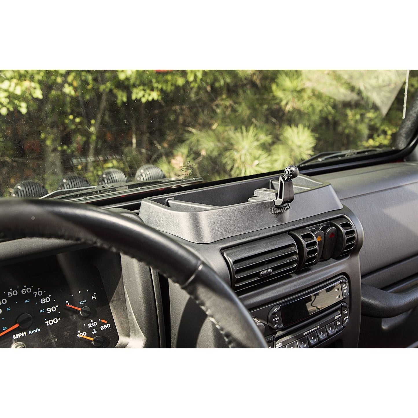 RUGGED RIDGE | 13551.18 | 97-06 Wrangler Dash Multi-Mount Black