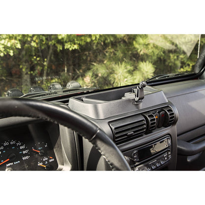RUGGED RIDGE | 13551.18 | 97-06 Wrangler Dash Multi-Mount Black