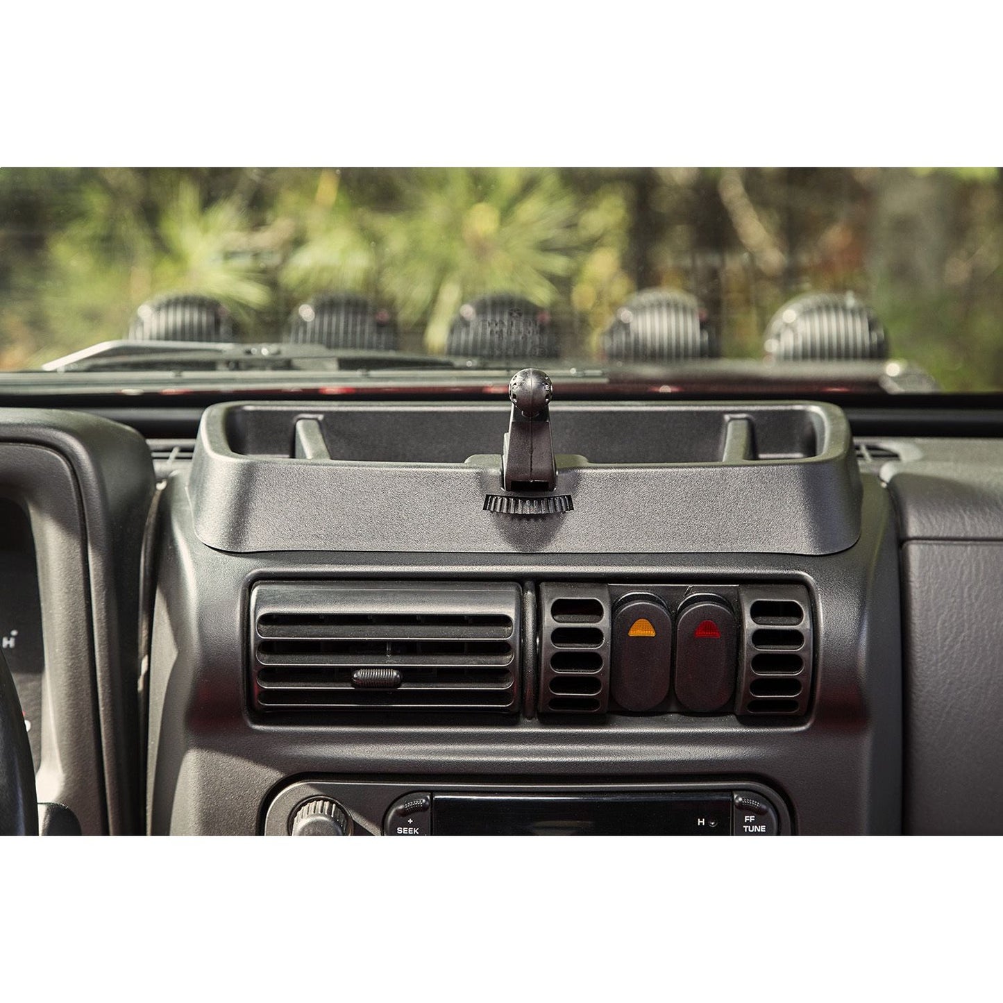 RUGGED RIDGE | 13551.18 | 97-06 Wrangler Dash Multi-Mount Black