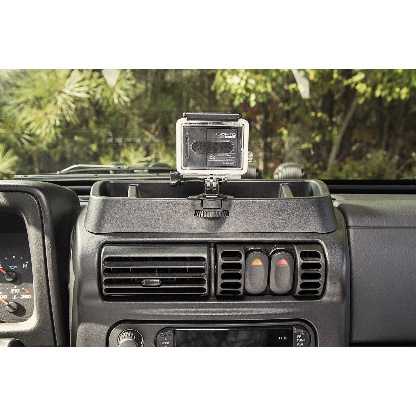 RUGGED RIDGE | 13551.18 | 97-06 Wrangler Dash Multi-Mount Black