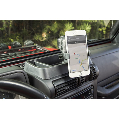 RUGGED RIDGE | 13551.18 | 97-06 Wrangler Dash Multi-Mount Black