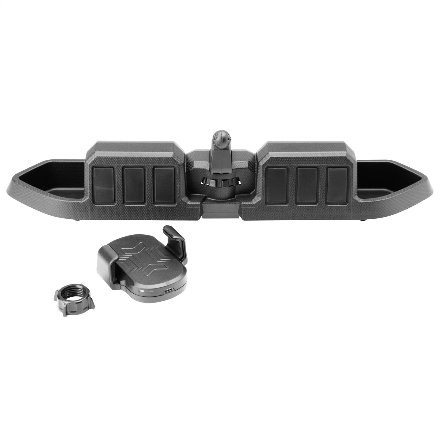 RUGGED RIDGE | 13551.39 | 18-C Wrangler /20-C Gladiator Dash Phone Mount Pod W/Wireless Charger Black