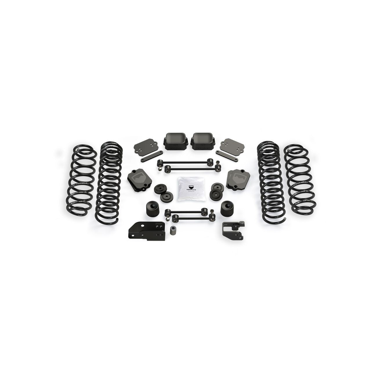 TeraFlex | 18-Up Wrangler JL 4 Door 3.5 Inch Coil Spring Base Lift Kit No Shocks TeraFlex | 1356020