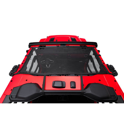 RUGGED RIDGE | 13579.72 | Eclipse Sun Shade, Front, Black, 18-C Jeep Wrangler Jl/Jlu