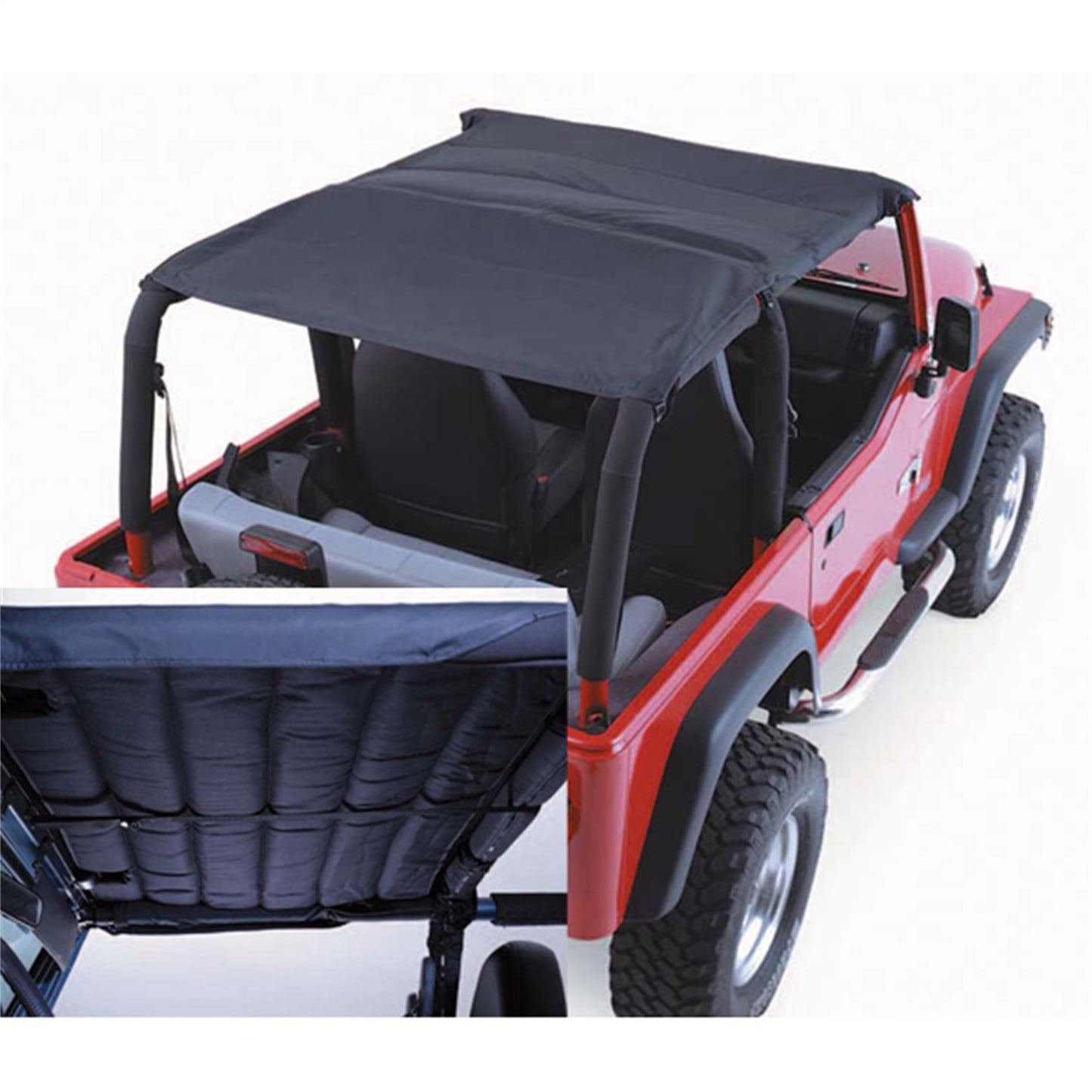 RUGGED RIDGE | 13582.15 | Acoustic Island Topper, 97-06, Black Denim
