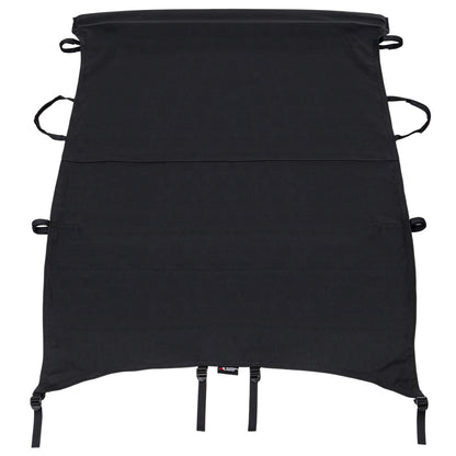 RUGGED RIDGE | 13594.35 | Savannah Brief Top Black Diamond S.Cloth; 18-Current Jeep Wrangler Jlu