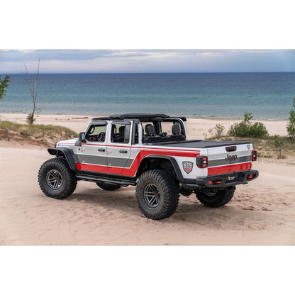 RUGGED RIDGE | 13595.14 | 20-C Gladiator Launch Edition/Overland/Rubicon/Sport/Sport S Frameless Soft Top Black Diamond