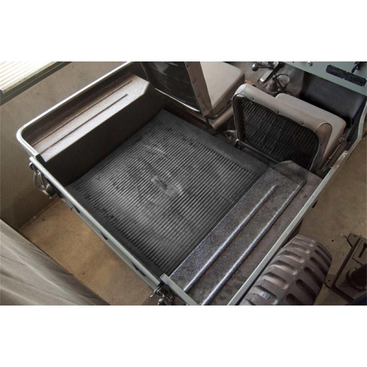 RUGGED RIDGE | 13601.03 | Cargo Mat,Black,46-81 Wrangler