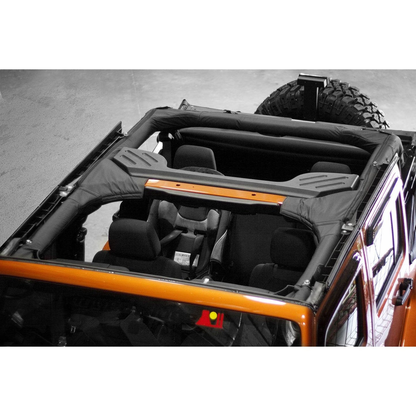 RUGGED RIDGE | 13613.01 | Roll Bar Cover,Polyester, 07-16 Jeep Wrangler Unlimited(Jk)