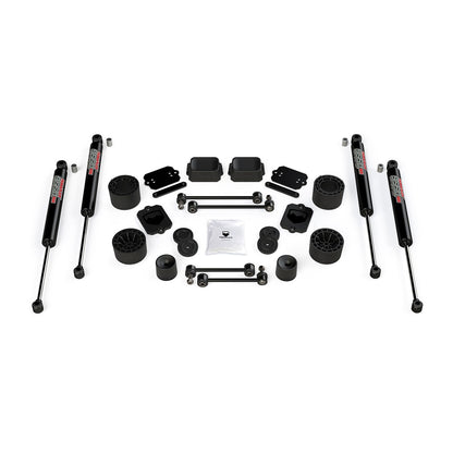 TeraFlex | 18-Up Wrangler JL 4 Door Sport Sahara 2.5 Inch Performance Spacer Lift Kit & 9550 VSS Twin-Tube TeraFlex | 1365250