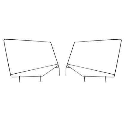 RUGGED RIDGE | 13701.8 | 87-95 Wrangler Soft Top Upper Door Skin Frames Pair