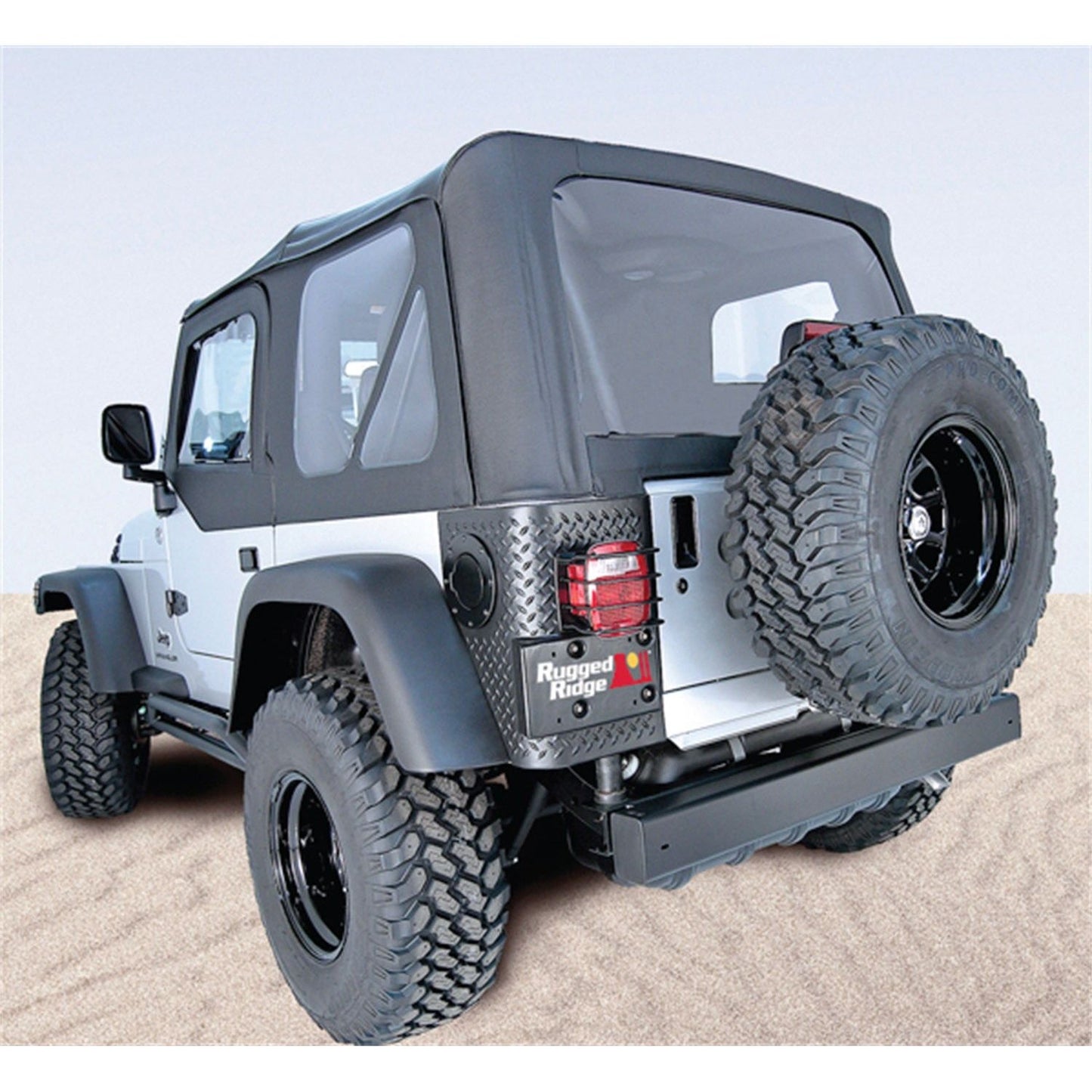 RUGGED RIDGE | 13731.35 | Xhd Replacement Top, Black Diamond, 04-06 Jeep Lj Wrangler