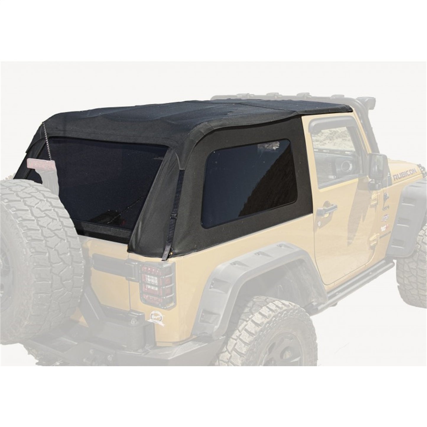 RUGGED RIDGE | 13750.39 | Bowless Top, 2-Door, Black Diamond, 07-15 Wrangler
