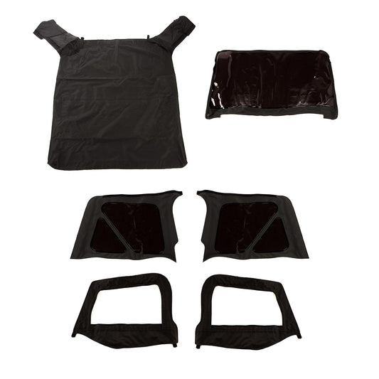 RUGGED RIDGE | 13758.35 | Montana S-Top, Black Diamond, W/Skins, Tinted; 97-06 Jeep Wrangler Tj