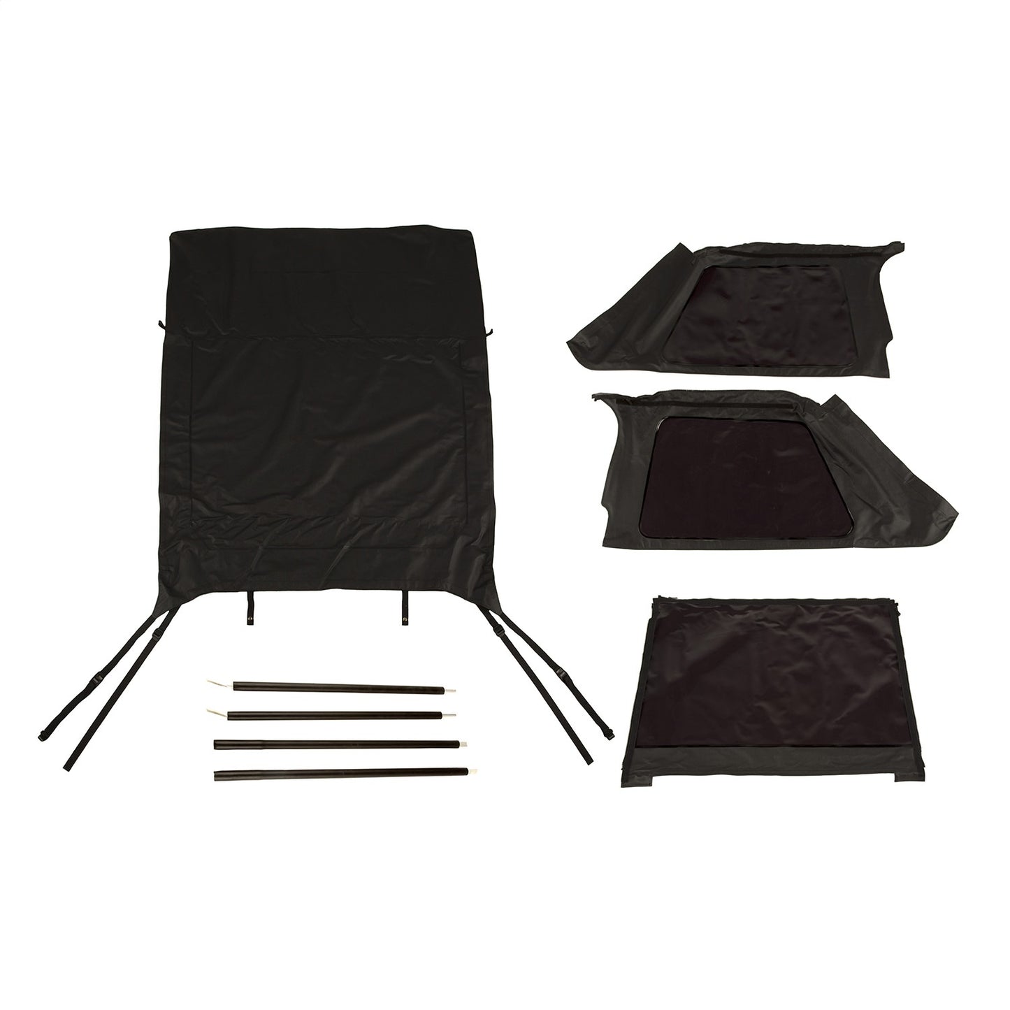 RUGGED RIDGE | 13790.34 | Montana Top, Bowless, Black Diamond; 04-06 Lj