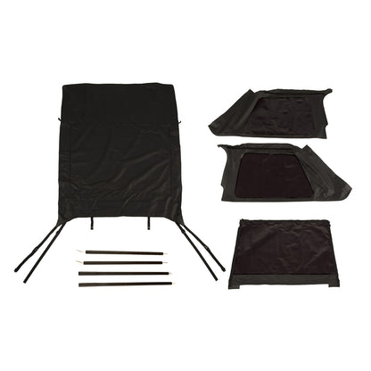 RUGGED RIDGE | 13790.34 | Montana Top, Bowless, Black Diamond; 04-06 Lj