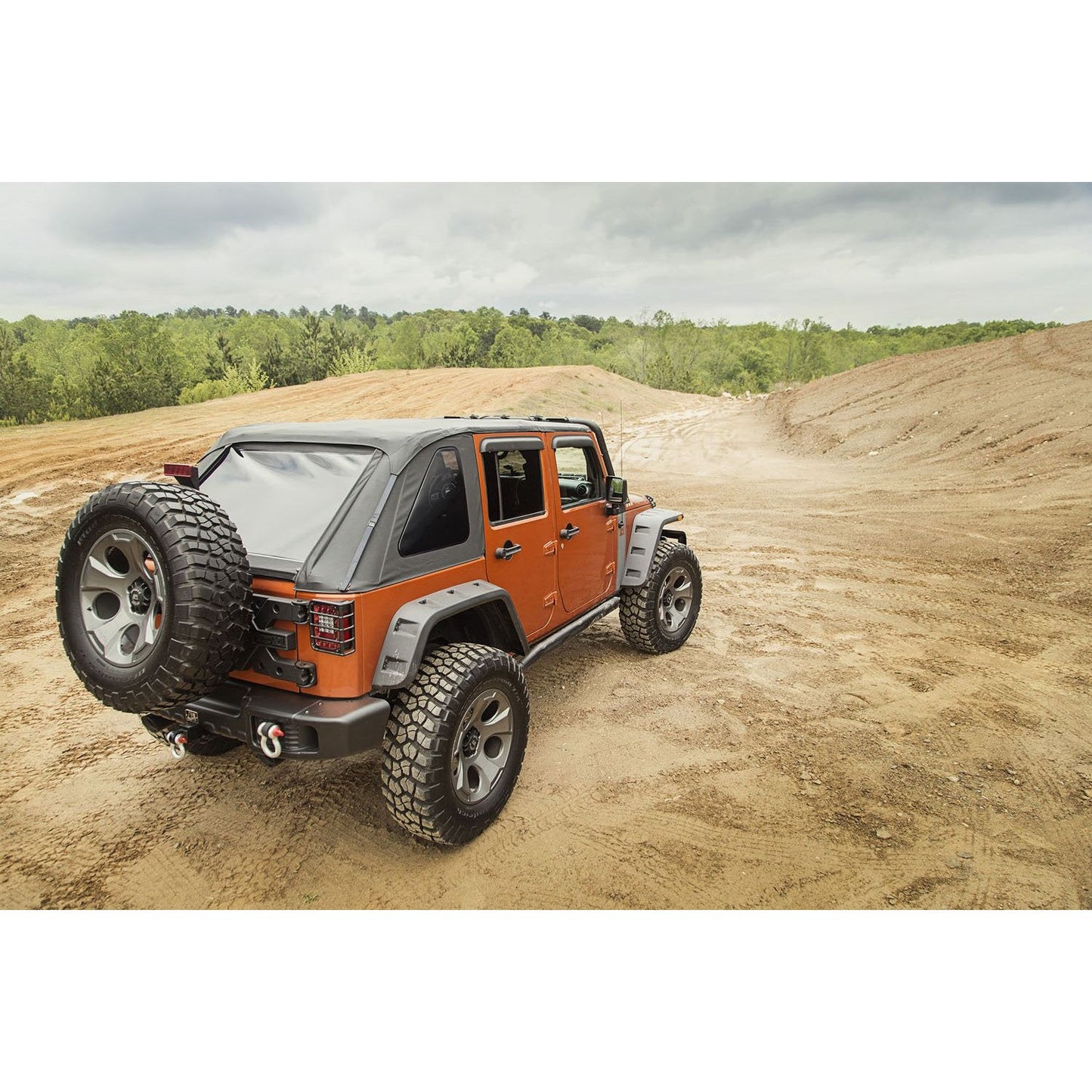 RUGGED RIDGE | 13790.38 | Montana Top, Bowless, Blk Diamond, 4-Dr; 07-18 Jk