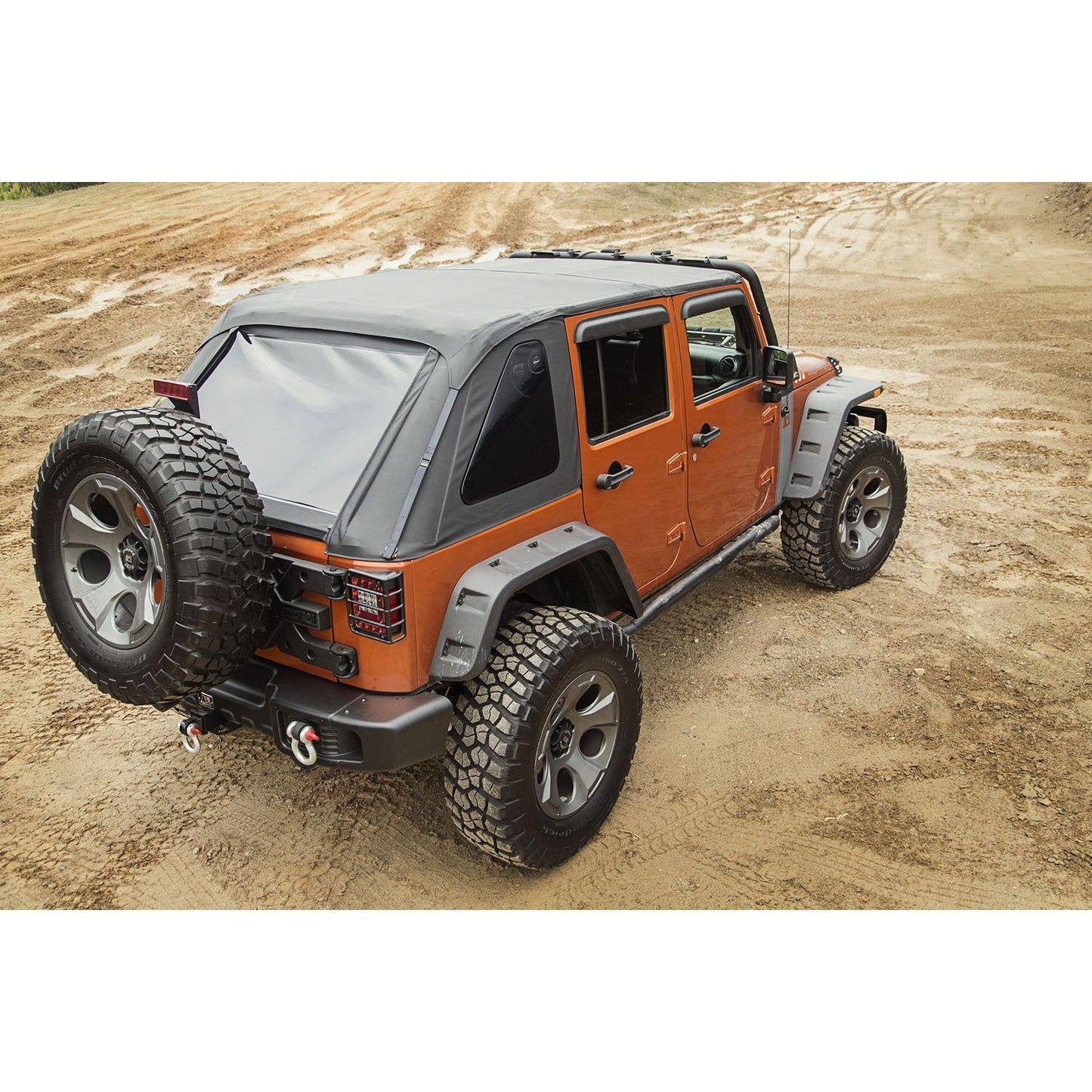RUGGED RIDGE | 13790.38 | Montana Top, Bowless, Blk Diamond, 4-Dr; 07-18 Jk