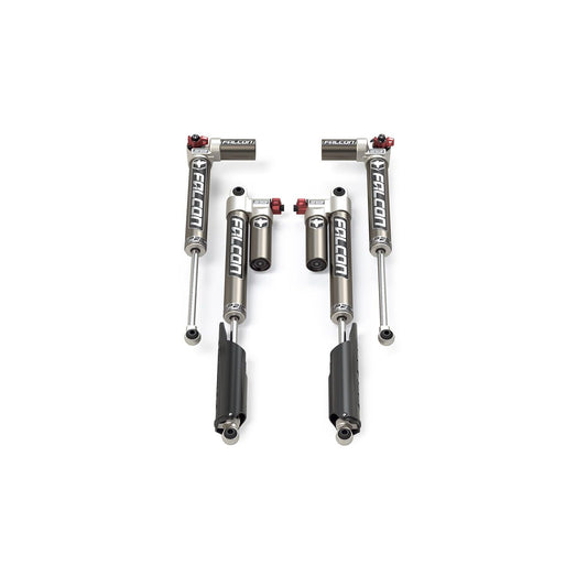 FALCON SHOCKS | 20+ Jeep Gladiator JT EcoDiesel SP2 3.3 Fast Adjust Piggyback Shock Kit 3.5-4.5 Inch Lift LT Falcon Shocks | 14-02-33-400-202