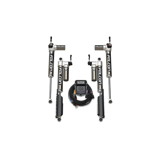 FALCON SHOCKS | 20-Up Jeep Gladiator JT No Mojave EcoDiesel SP2 3.5 e-Adjust Piggyback Shock Kit 2-3.0 Inch Lift Falcon Shocks | 14-03-35-400-152