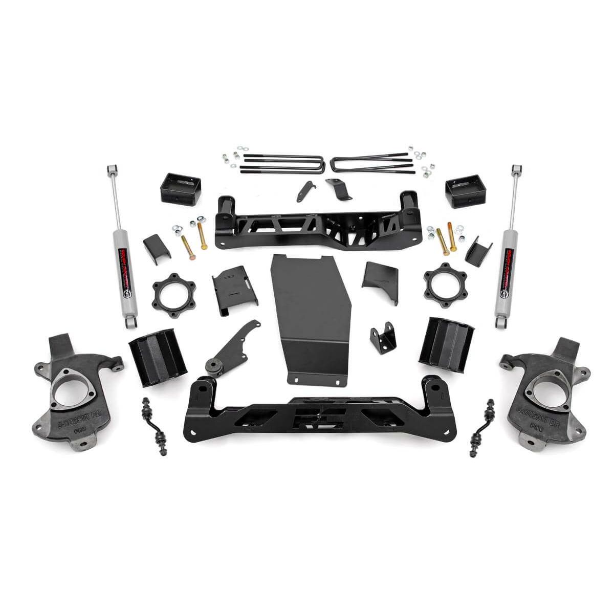 Rough Country 5 Inch Lift Kit | Alum/Stamp Steel | Chevy/GMC 1500 (14-18 & Classic) 22431