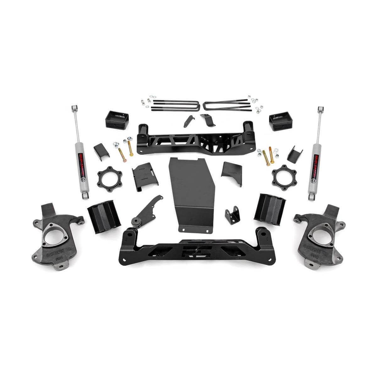 Rough Country 5 Inch Lift Kit | Cast Steel | Chevy/GMC 1500 4WD (14-18 & Classic) 22330