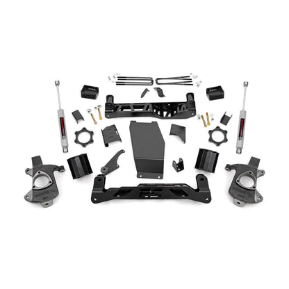 Rough Country 5 Inch Lift Kit | Cast Steel | Chevy/GMC 1500 4WD (14-18 & Classic) 22330