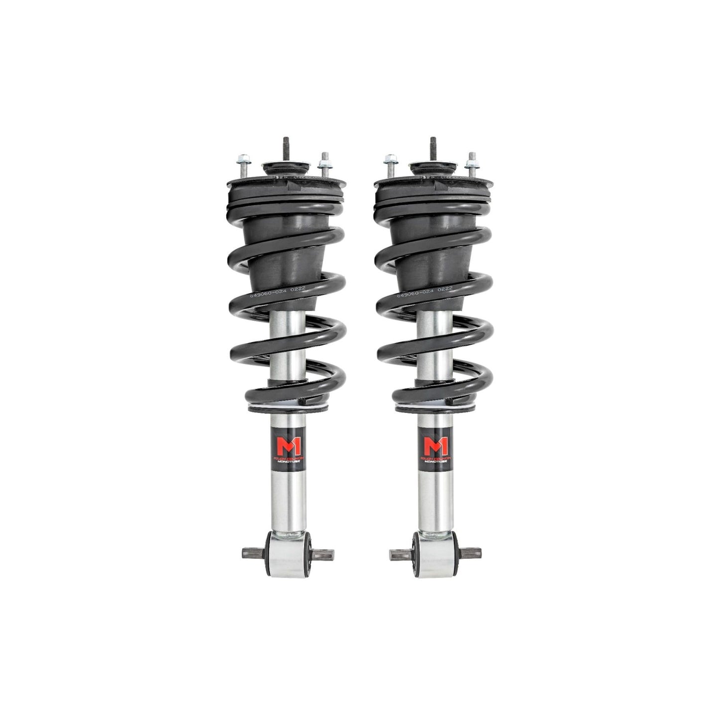 ROUGH COUNTRY | M1 Adjustable Lowering Struts  Monotube  -2"  Chevy/GMC 1500 (14-18 & Classic) | 502189