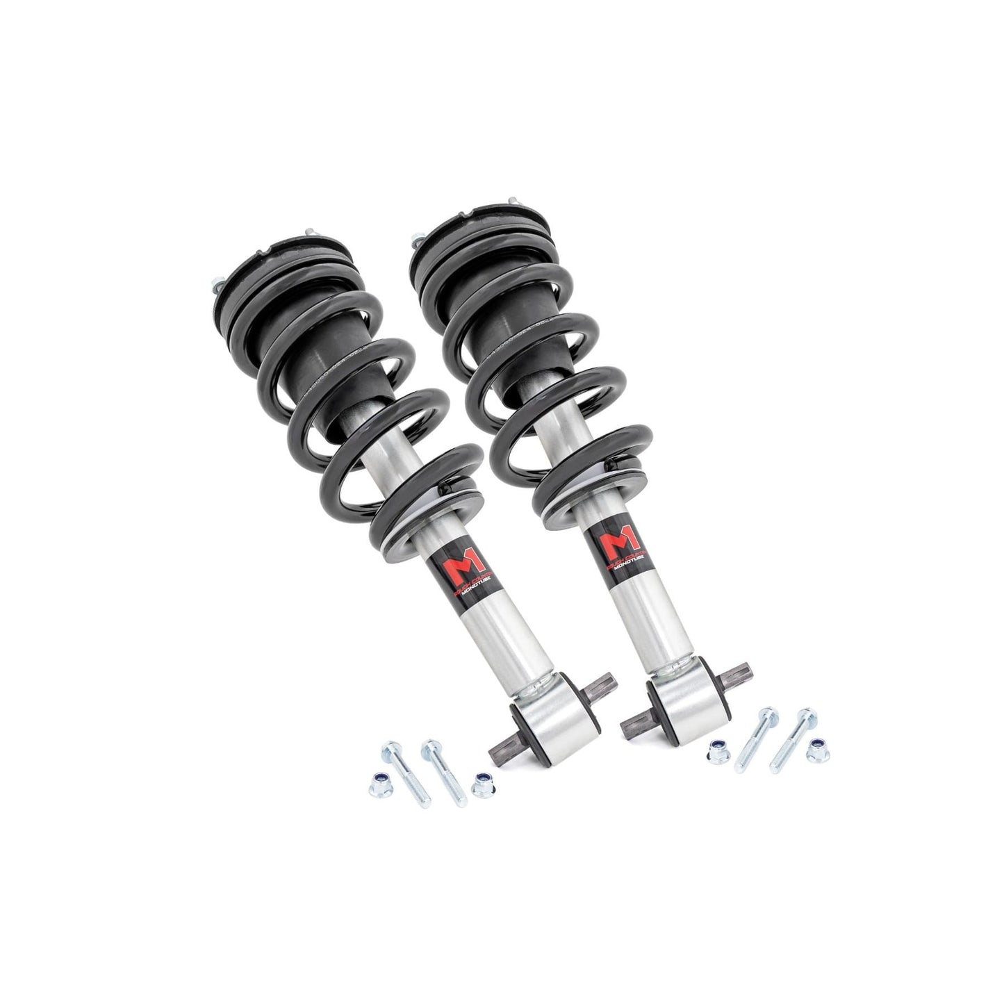 ROUGH COUNTRY | M1 Adjustable Lowering Struts  Monotube  -2"  Chevy/GMC 1500 (14-18 & Classic) | 502189