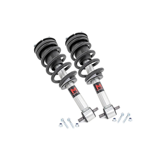 ROUGH COUNTRY | M1 Adjustable Lowering Struts  Monotube  -2"  Chevy/GMC 1500 (14-18 & Classic) | 502189