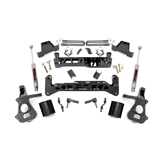 ROUGH COUNTRY 7 Inch Lift Kit | Alu/S.Steel | Chevy/GMC 1500 2WD (14-18 & Classic) | 18731