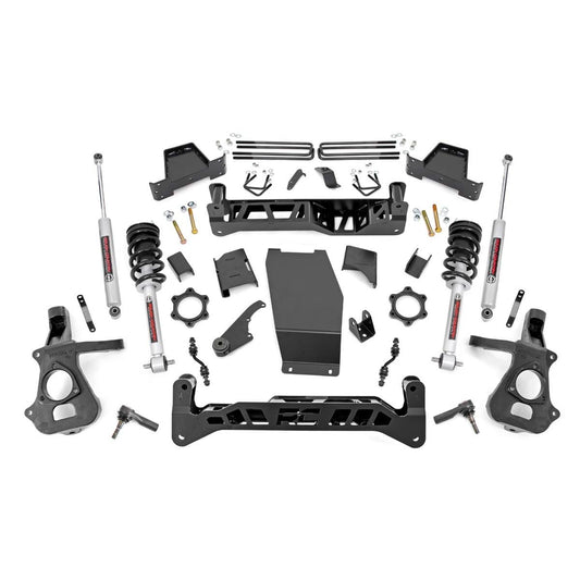 ROUGH COUNTRY 7 Inch Lift Kit | Alum/Stamp Steel | FR N3 | Chevy/GMC 1500 (14-18 & Classic) | 17432