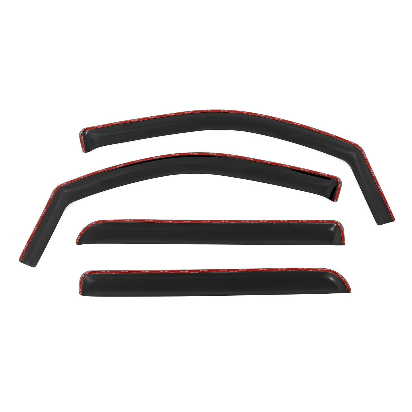 ROUGH COUNTRY Side Window Deflectors | In Channel Rain Guard | Chevy/GMC 1500/2500HD/3500HD 2WD/4WD | 811419