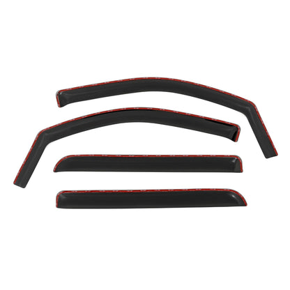 ROUGH COUNTRY Side Window Deflectors | In Channel Rain Guard | Chevy/GMC 1500/2500HD/3500HD 2WD/4WD | 811419