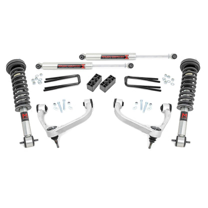 ROUGH COUNTRY | 3 Inch Lift Kit  M1 Struts  Ford F-150 4WD (2014-2020) | 54540