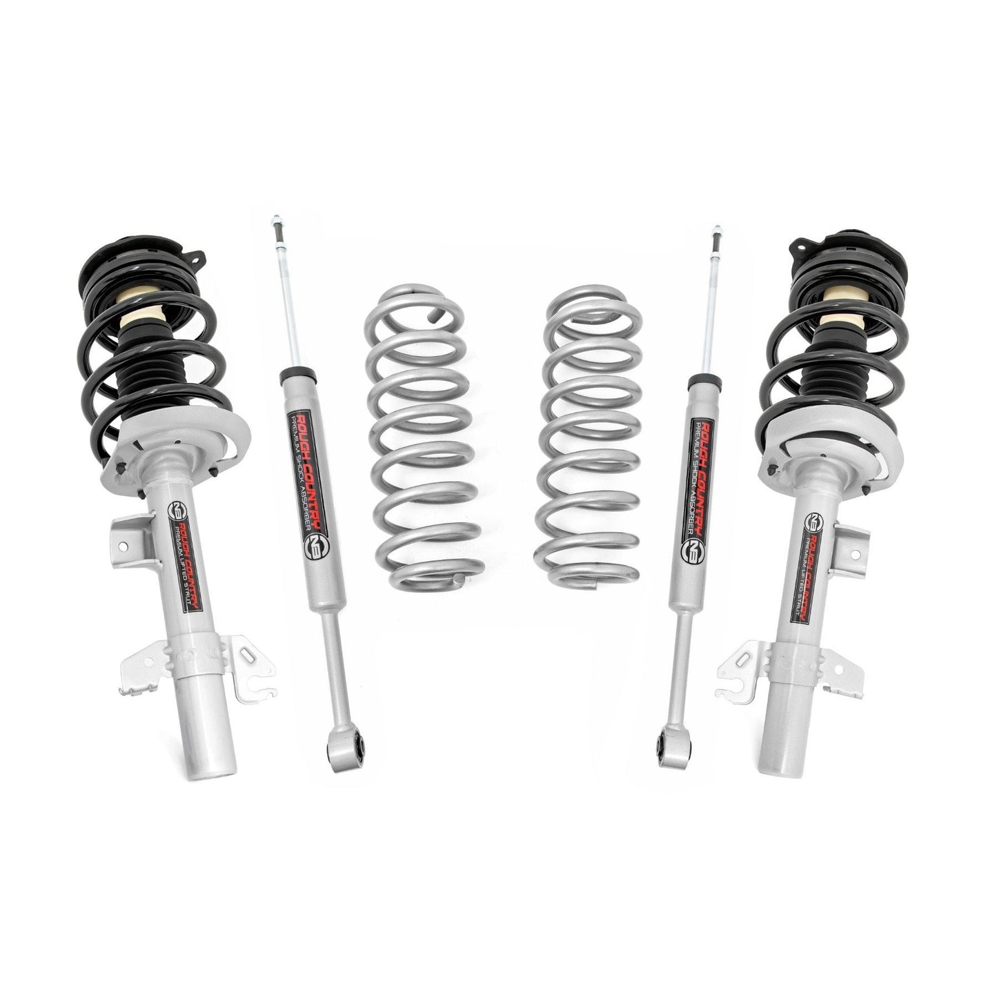 ROUGH COUNTRY 2 Inch Lift Strut Kit | Jeep Cherokee KL 4WD (2014-2023) | 60431