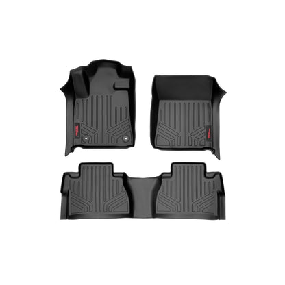 ROUGH COUNTRY Floor Mats | FR & RR | CrewMax | Toyota Tundra 2WD/4WD (2014-2021) | M-71770