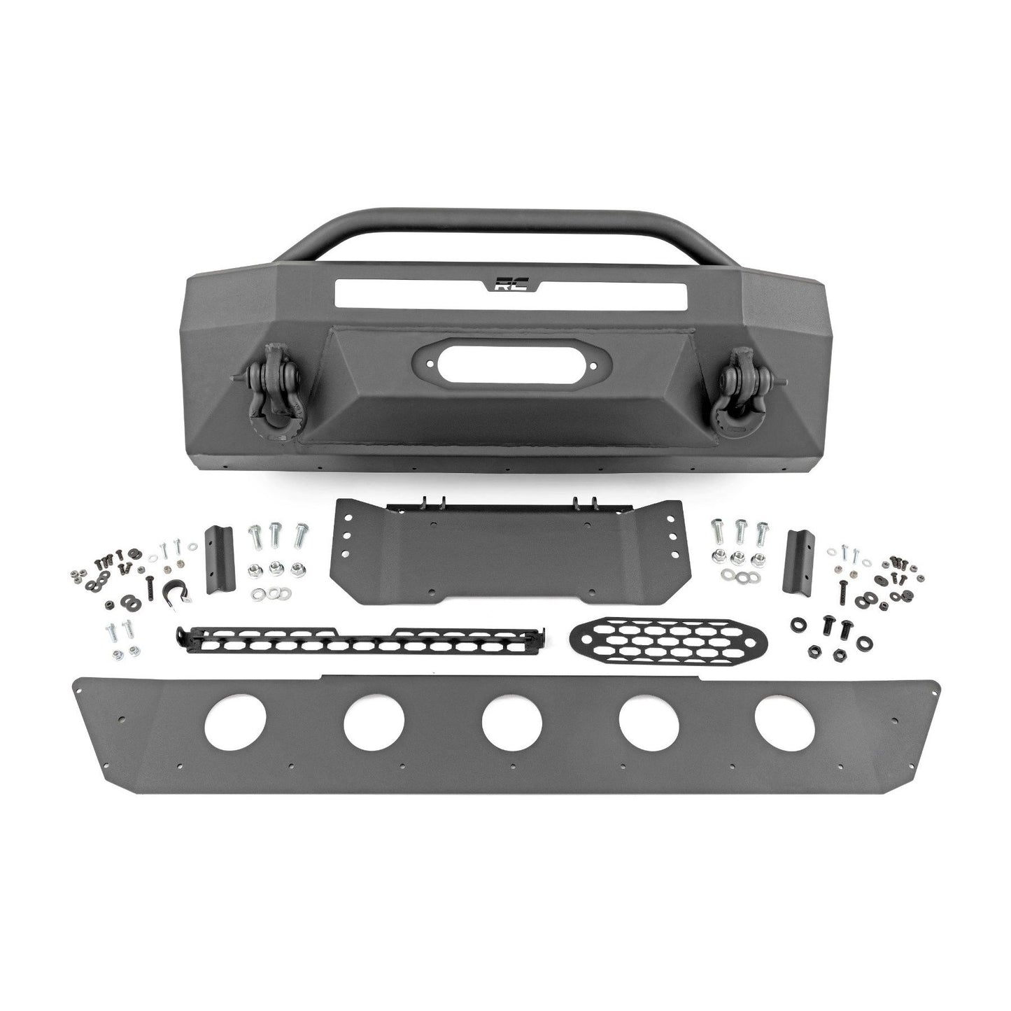 ROUGH COUNTRY Front Bumper | Hybrid | Toyota 4Runner 2WD/4WD (2014-2024) | 10743A