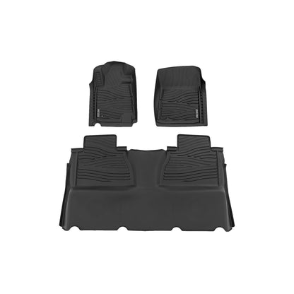 ROUGH COUNTRY Floor Mats | FR & RR | Double Cab | Toyota Tundra 2WD/4WD (2014-2021) | FF-71413